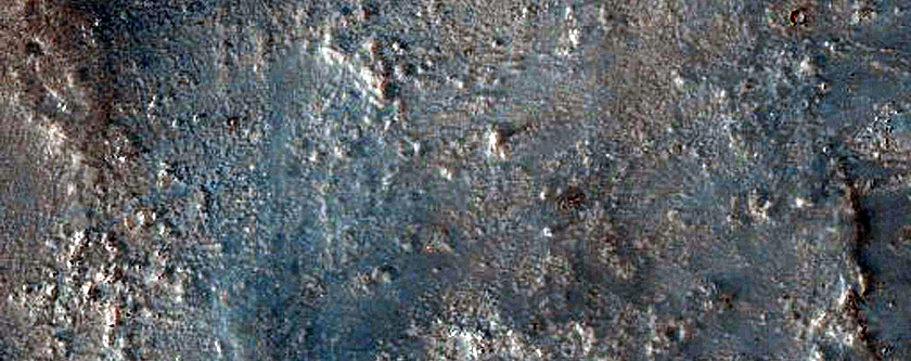 Candidate Recent Impact Site