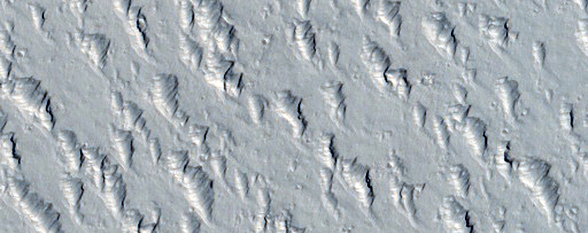 Terrain North of Ascraeus Mensa