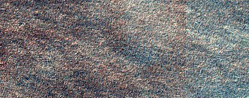Candidate Recent Impact Site