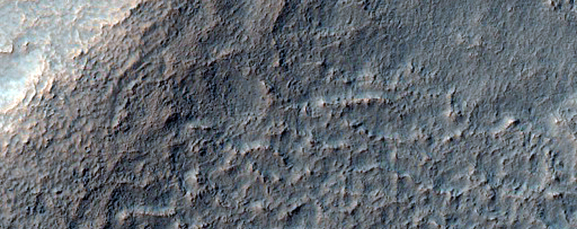 Terrain South of Li Fan Crater
