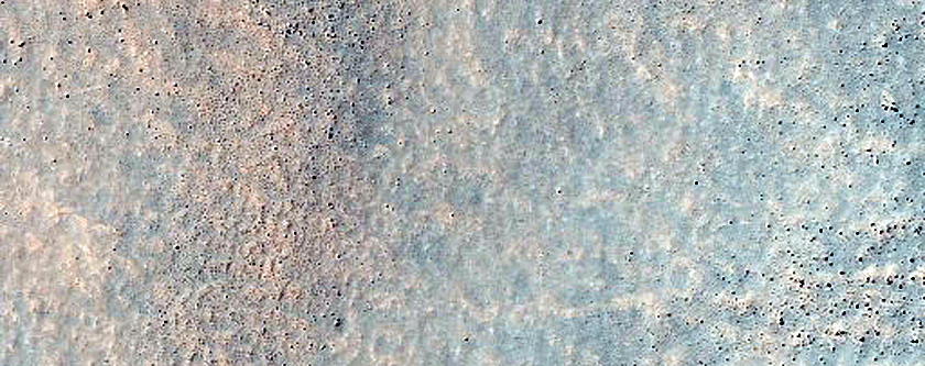 Terrain Southeast of Douglass Crater