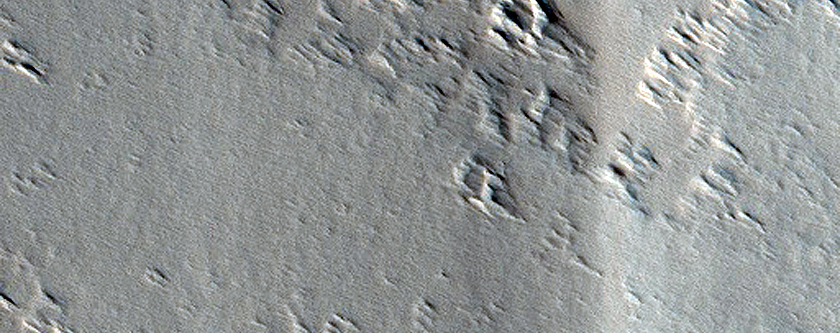 Terrain South of Ascraeus Mons