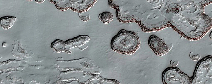 South Polar Residual Cap Morphology