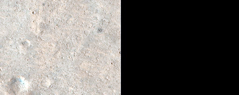 Candidate Recent Impact Site