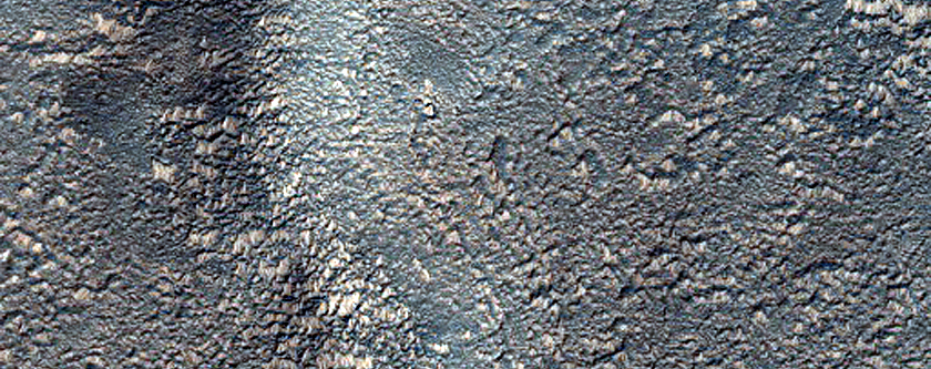 Narrower Channel Connecting Glaciers in Coalescing Craters