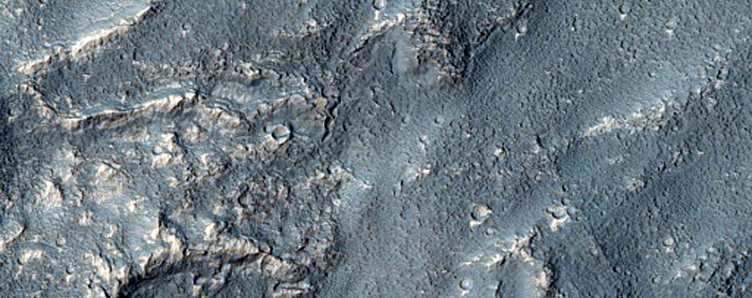 Channel near Reull Vallis