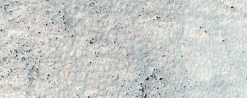Terrain Southeast of Ross Crater