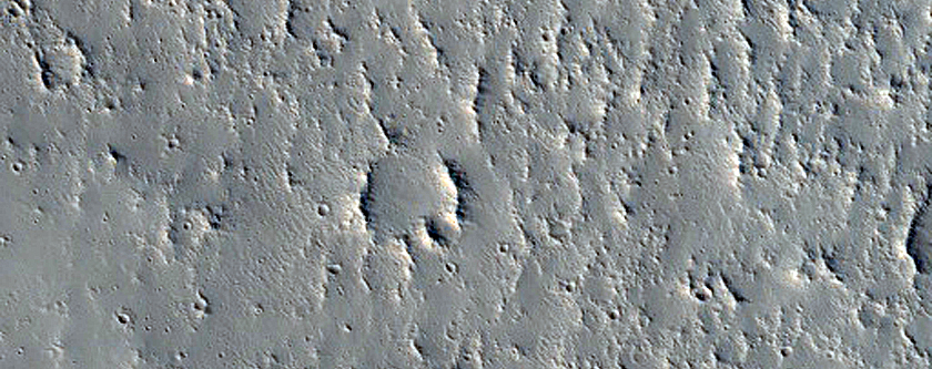 Candidate Recent Impact Site