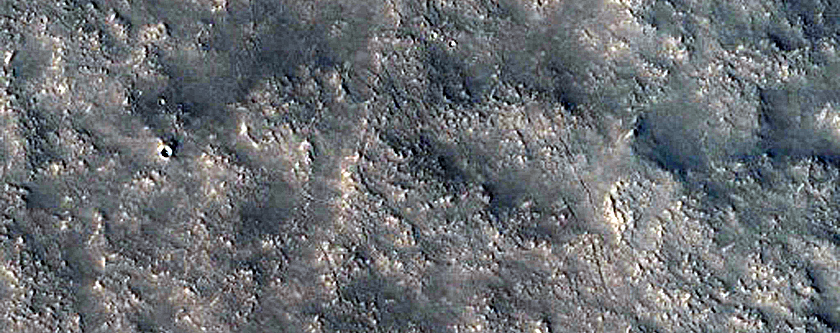 Candidate Recent Impact Site