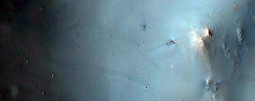 Hillslope Morphologies near Murray Crater