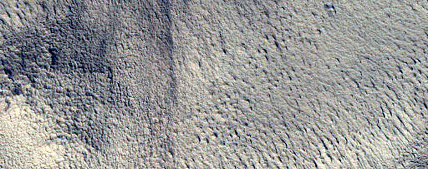 Candidate Recent Impact Site