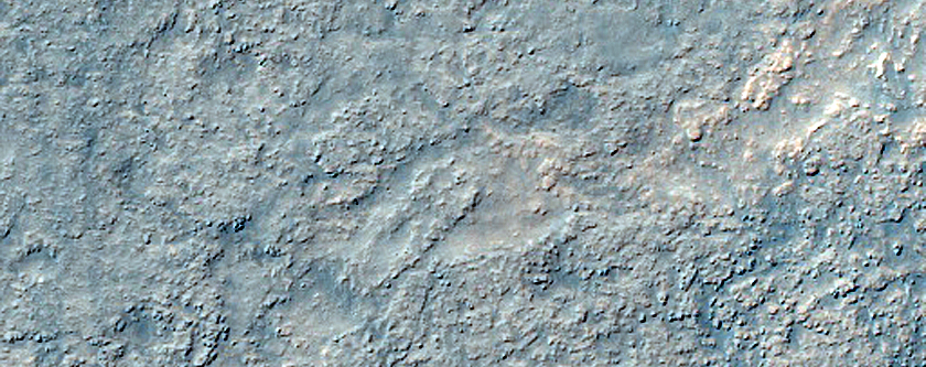 Terrain Northwest of Frento Vallis