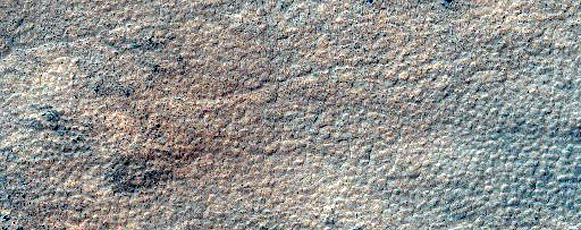 Wind Streaks in Malea Planum