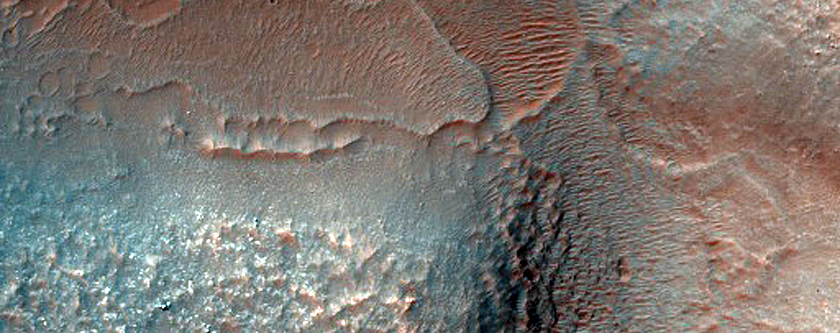 Channel with Mounds near Argyre Planitia