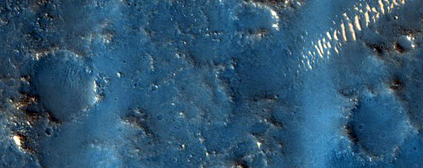 Cross-Cutting Flood Grooves near Kasei Valles