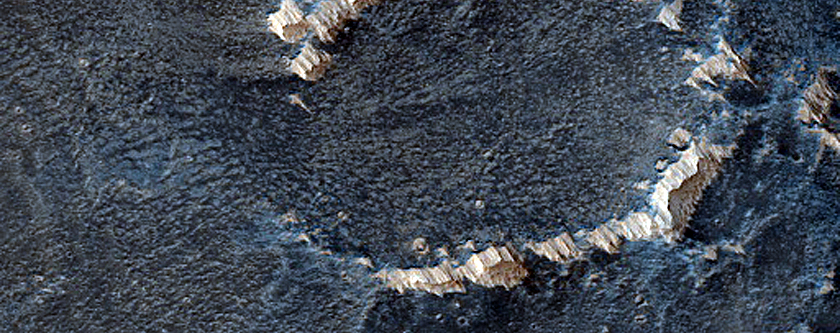 Volcanic Vent in Tharsis Region