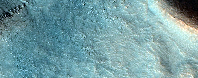 Craters in Ejecta of Well-Preserved Crater in Acidalia Planitia