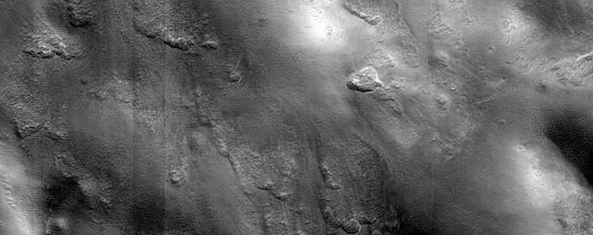 Tempe Terra Surface Erosion