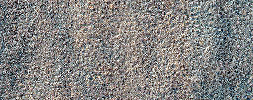 Candidate Recent Impact Site