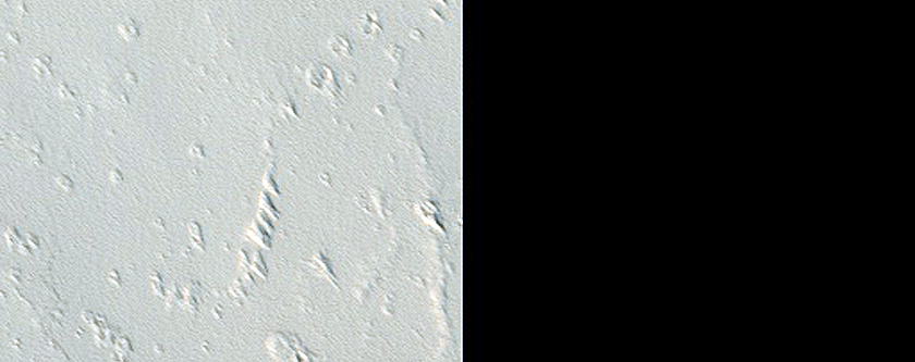 Candidate Recent Impact Site
