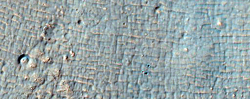 Gullies in Crater in Terra Cimmeria