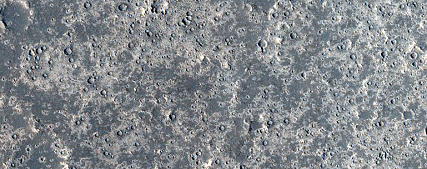 Terrain Northwest of Wafra Crater