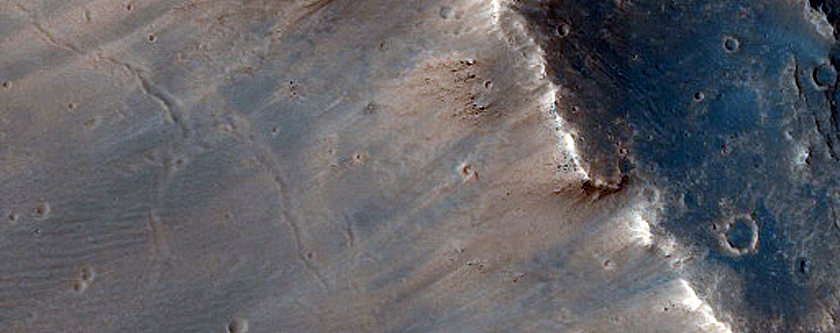 Candidate Recent Impact Site