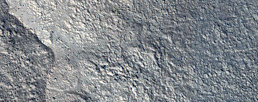 Gullies in Kufra Crater