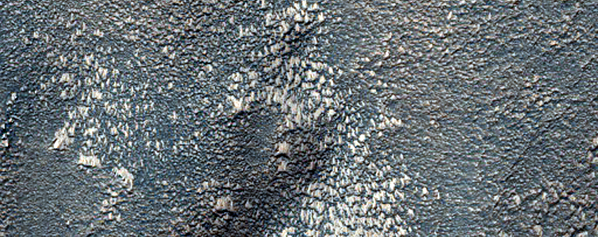 Narrower Channel Connecting Glaciers in Coalescing Craters