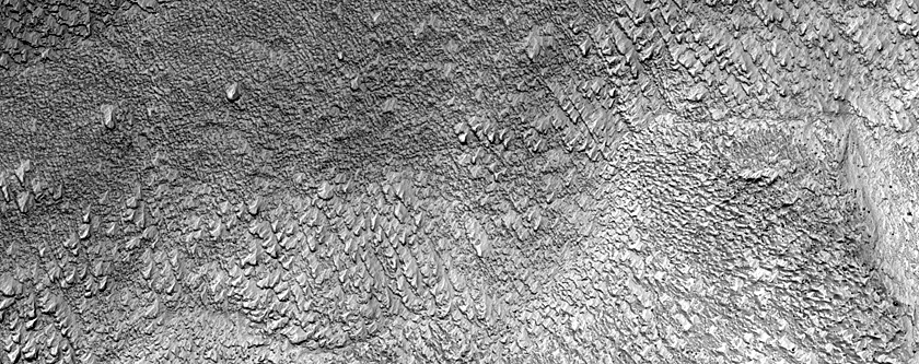 Monitor Mid-Latitude Apron and Tongue Materials in Reull Vallis