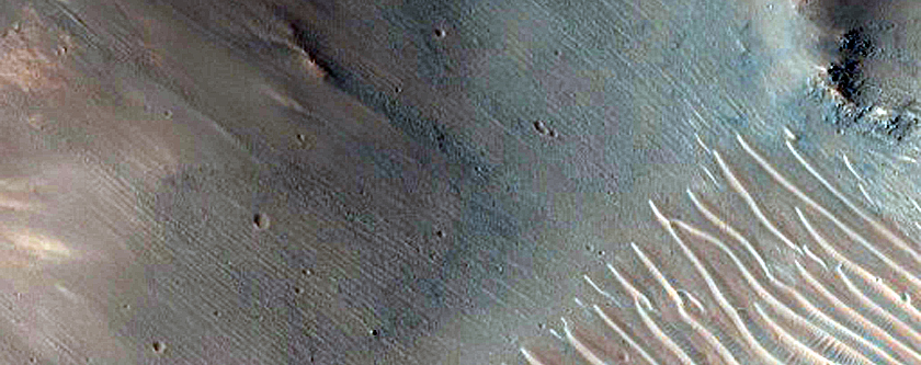 Coprates Catena Features