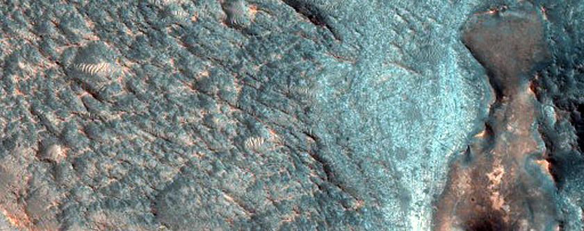 Nili Fossae Trough Wall Stratigraphy