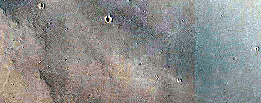 Monitoring Recent Impact Site