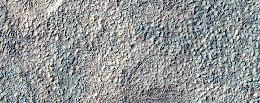Inverted Channel in Noachis Terra