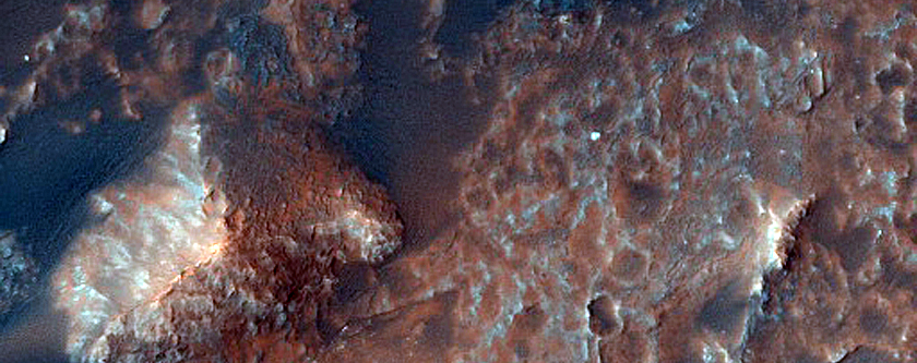 Alluvial Fan in Melas Chasma