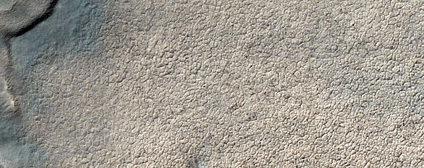 Ripple Change Detection of Unusual Sand Sheet in Southern Mid-Latitudes
