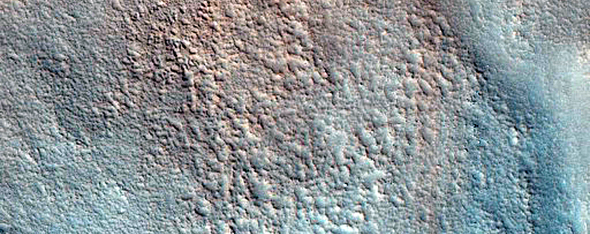 Channel near Renaudot Crater