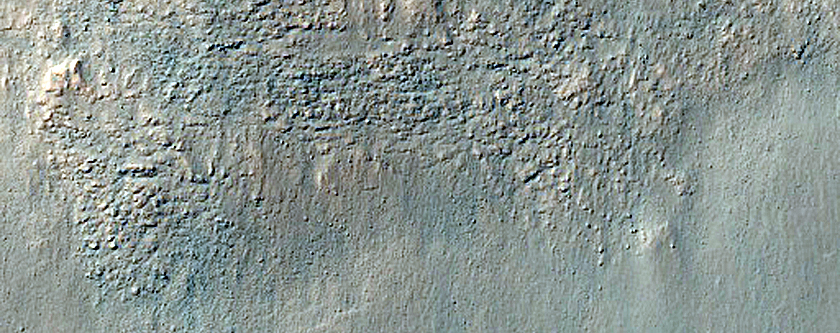 Terrain Southwest of Corozal Crater