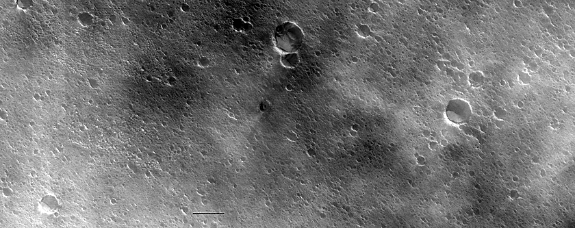 Recent Impact Crater