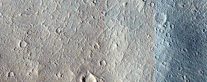 Terrain Sample in Cerberus Fossae