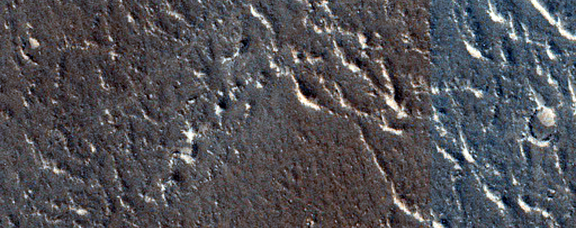 Terrain Sample in Utopia Planitia