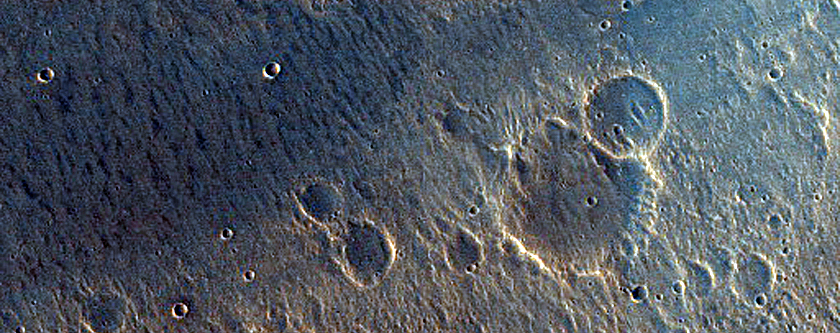 Faulted Alluvial Fan and Catchment in Eos Chasma
