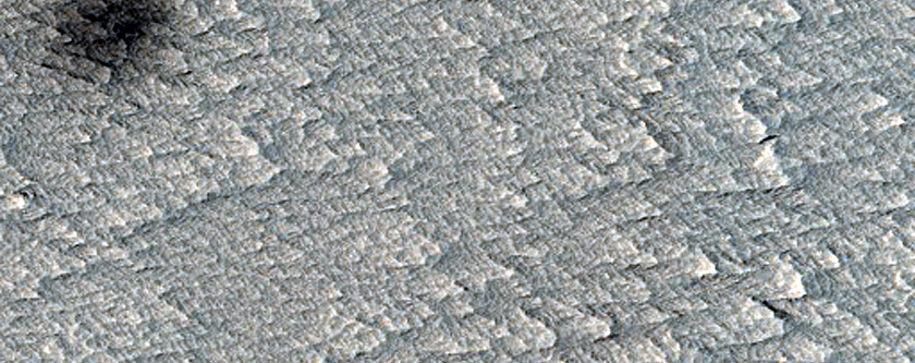 Candidate Recent Impact Site