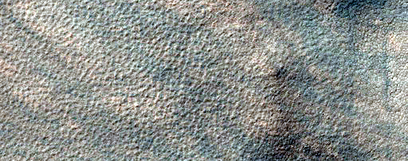 Fresh Crater with Possible Ice Exposure