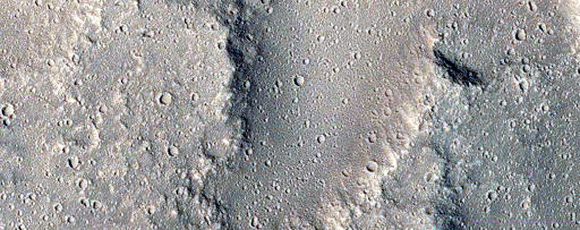 Partially Preserved Knickpoint in Kasei Valles 