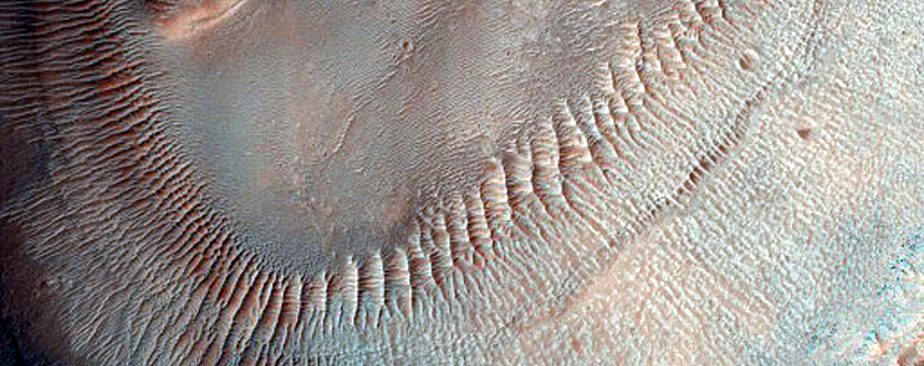 Impact Crater Chain