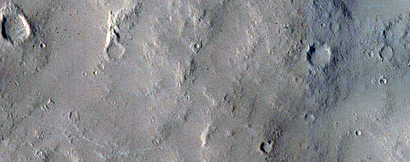 Candidate Recent Impact Site