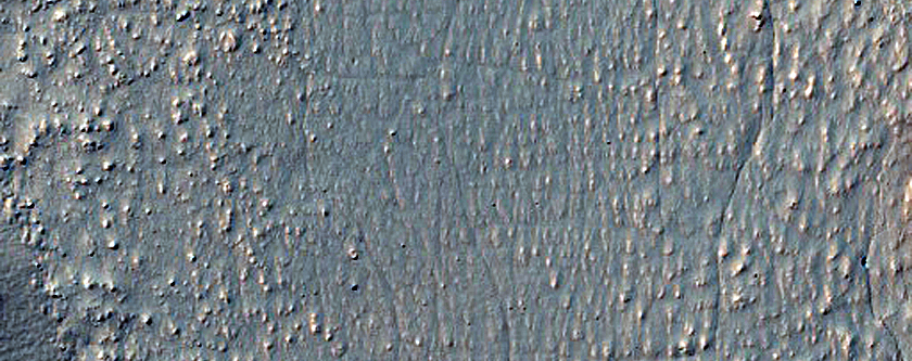 Margin of Smooth Deposit East of Argyre Planitia