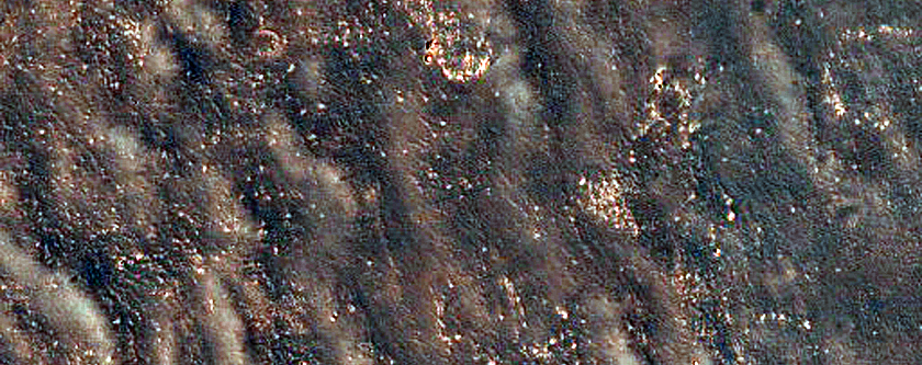 Monitoring Recent Impact Crater