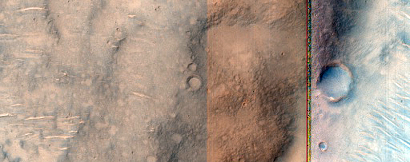 Channel near Al-Qahira Vallis
